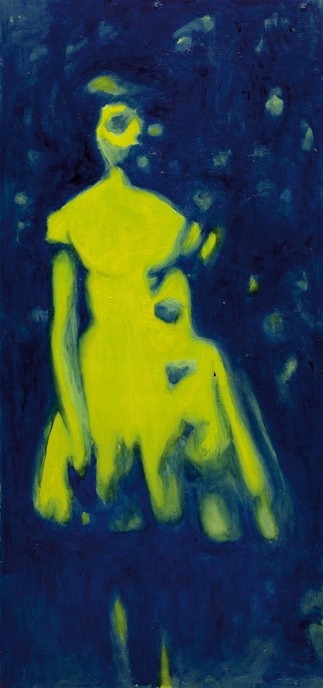 Artwork by Zuzana Ryšánková, ČÁհ, Made of Oil on hardboard