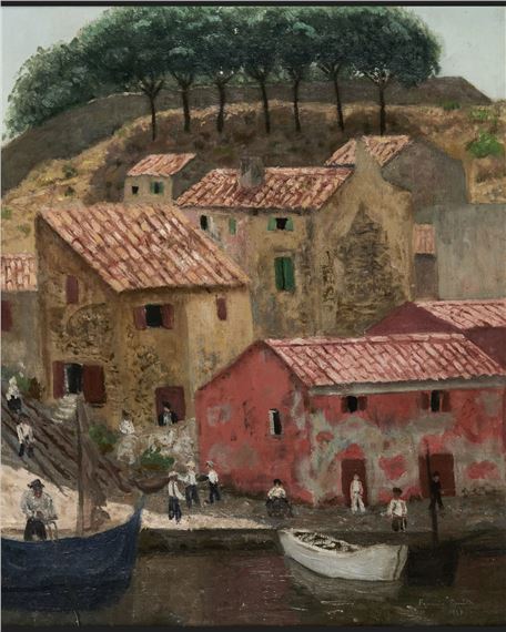 ST TROPEZ, LA PONCHE by Francis Smith, 1927