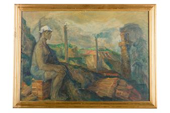 Seated man - Manlio D’Ercoli