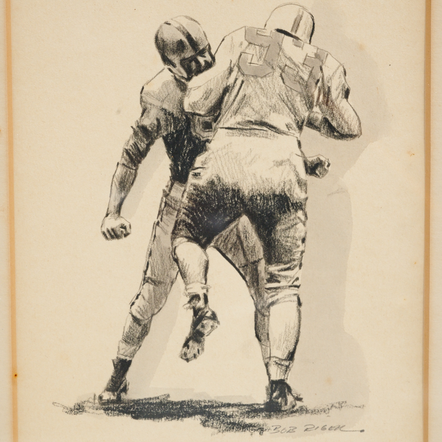 Robert Riger incl. First Drawing for Sports Illustrated MutualArt