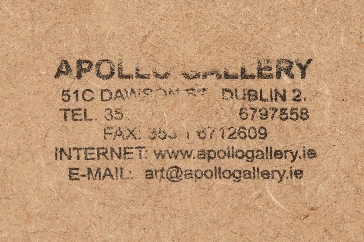 Artwork by Illi Billi, Seated Nude, Made of oil on board