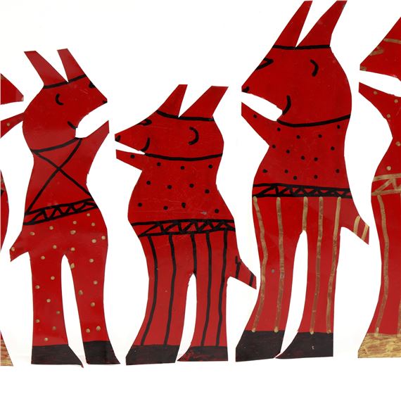 R.A. Miller | A Selection of Seven Devil Cut-Outs | MutualArt