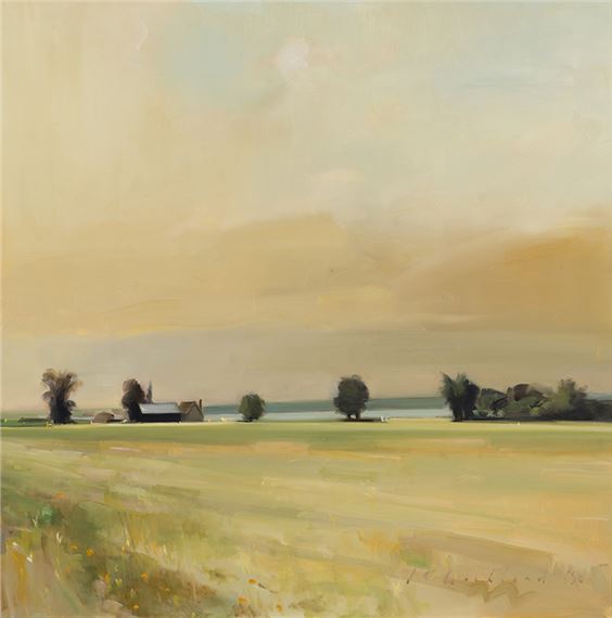 By the Ottawa by Kenneth Lochhead, dated 1990