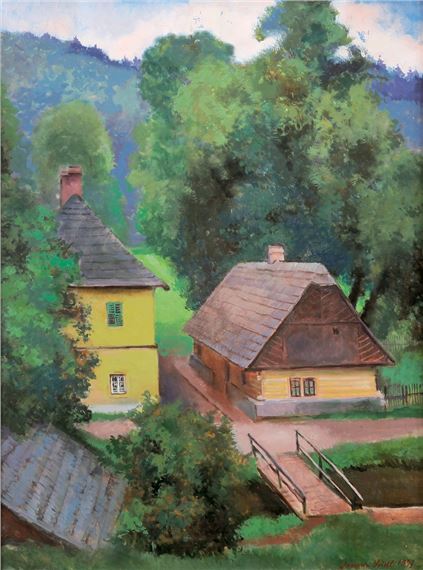 LESNÍ SAMOTA (STARÉ BĚLIDLO) by Jaromír Seidl, 1943