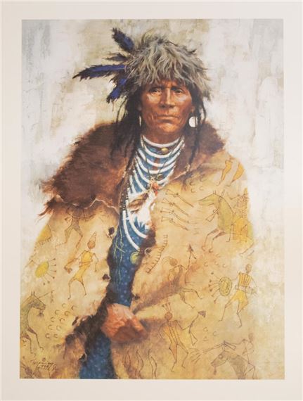 Howard Terpning | Talking Robe | MutualArt