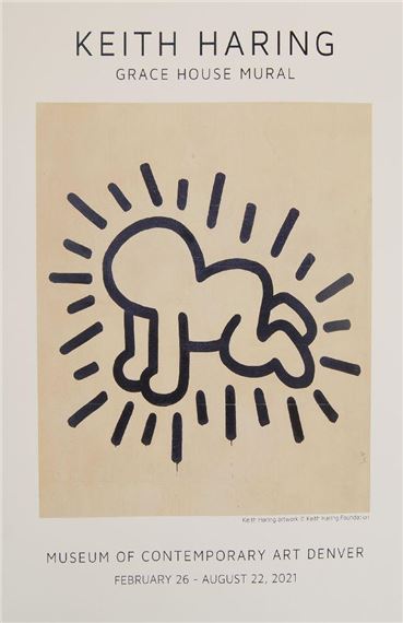 Keith Haring GraceHouse 限定「Radiant Baby」 Keith Haring | Keith Haring “ Radiant Baby (graffiti) 1982