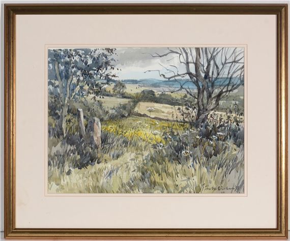 "From Prospect Hill near Corbridge" by George Hutchinson, '98