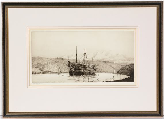 "HMS Implacable" by Harold Wyllie