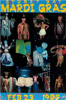 Sydney Mardi Gras Poster - William Yang