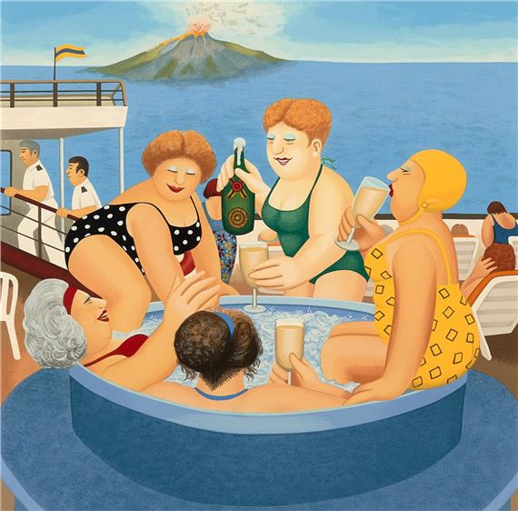 Beryl Cook | Cruising | MutualArt