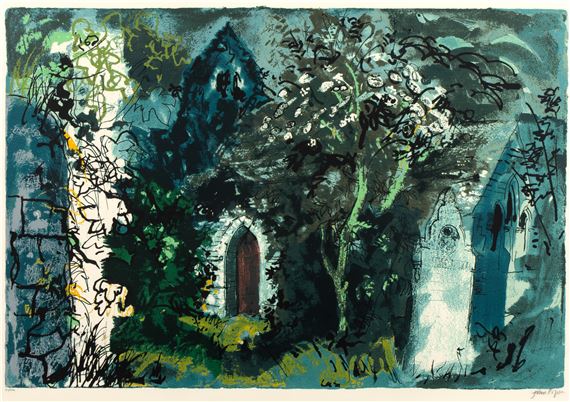 'Castleblythe' screenprint by John Piper