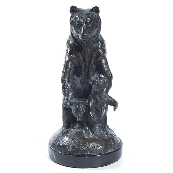 Bear with Cubs by Franco Vianello, 1979