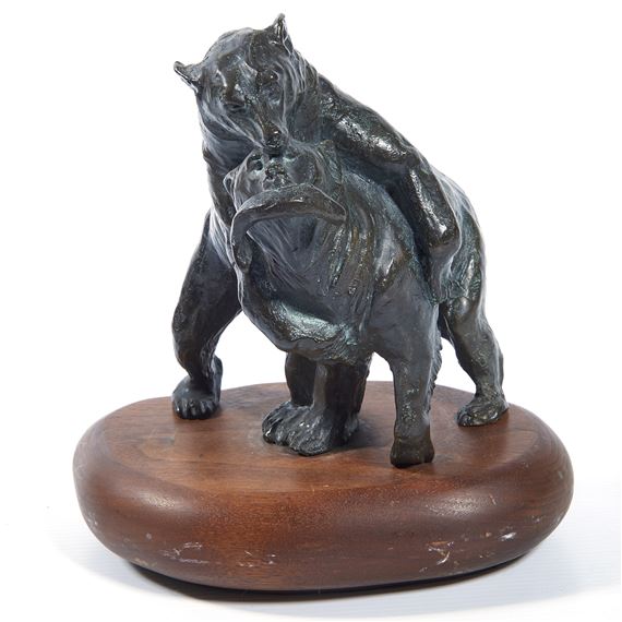 Bears with Fish by Franco Vianello