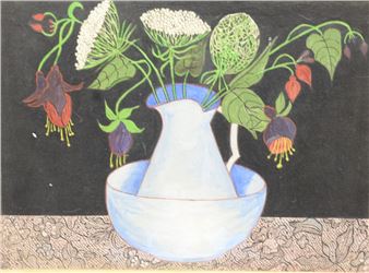 Fuschias and Queen Anne’s Lace - Sophy Regensburg