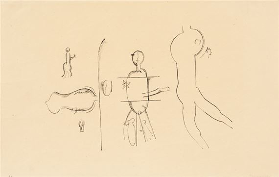 Sentimentalisches Bild by Willi Baumeister, 1919