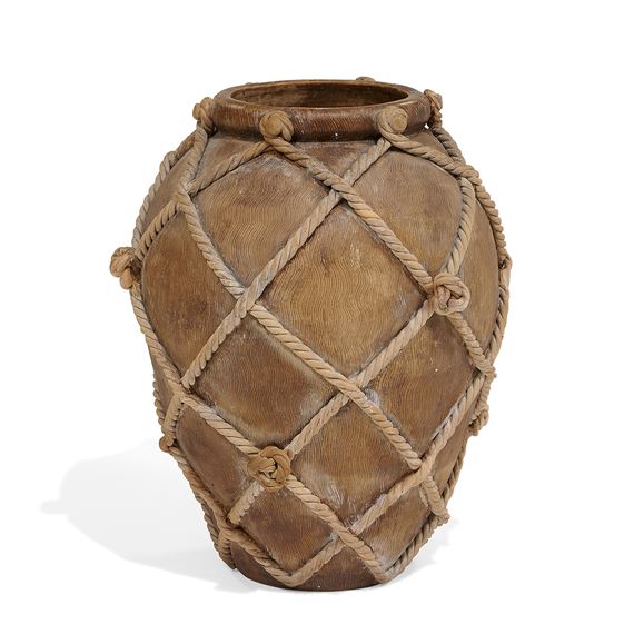 Zaccagnini large Rope vase MutualArt