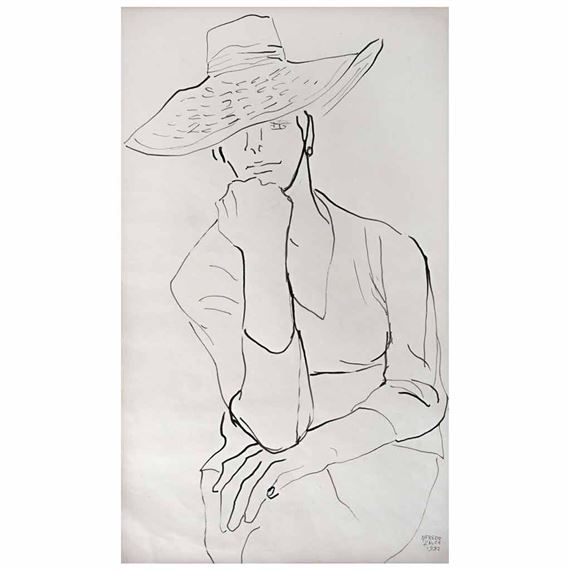 Untitled by Alfredo Zalce, 1982