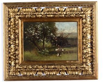 Papere nella campagna - E. Defaux