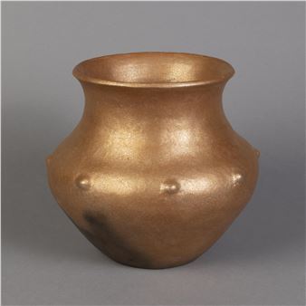 Micaceous Pottery Vase - Anthony Durand