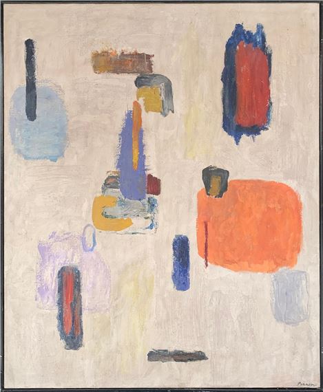 Untitled abstract by John Ferren, 1960