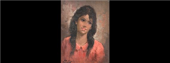 Ritratto femminile - Guglielmo Migliore