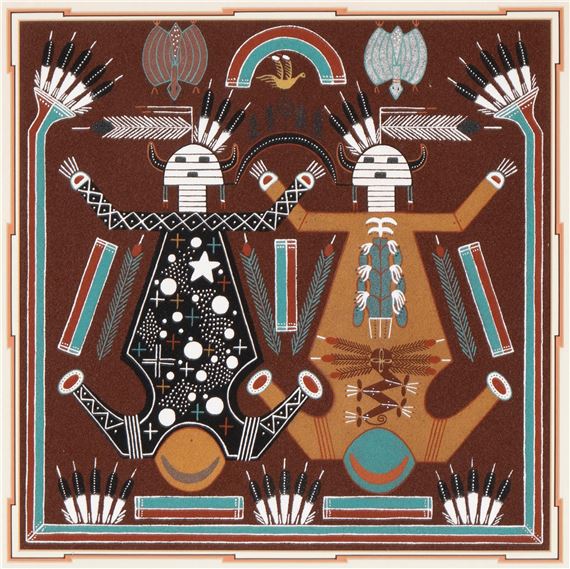 Mother Earth, Father Sky by Rosabelle Ben, ca. 1980