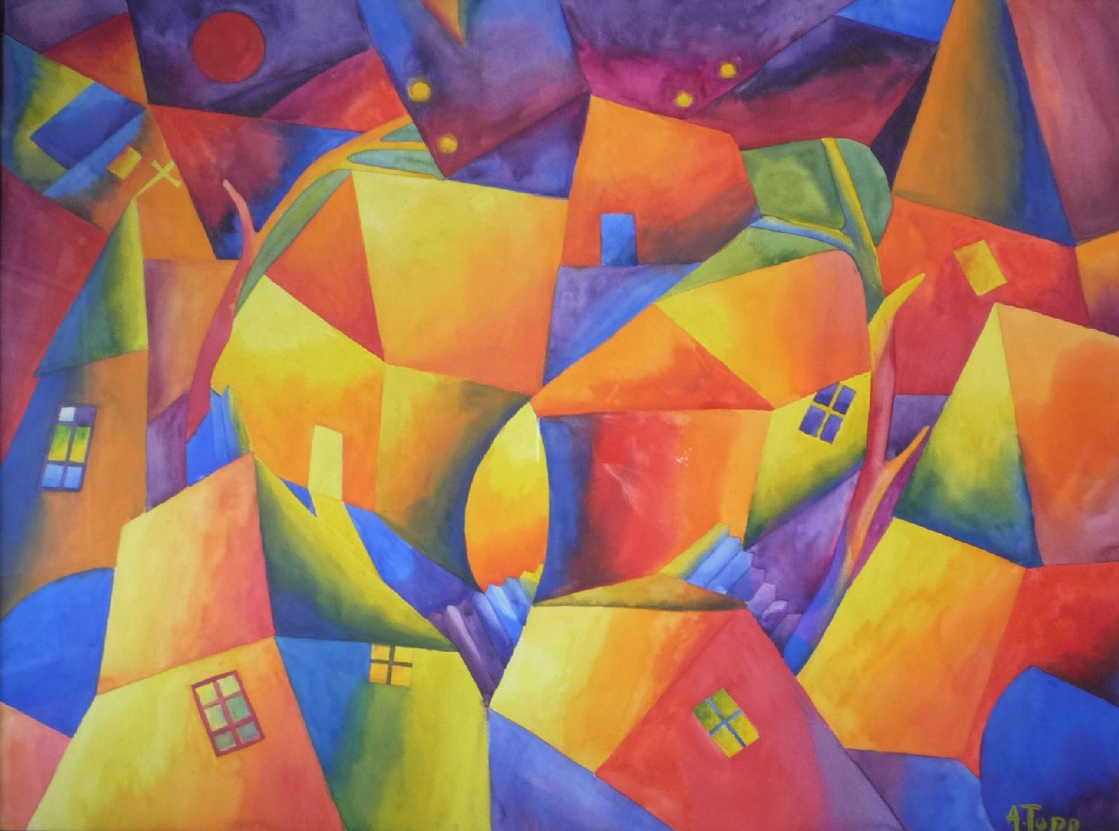 Arnold Topp | La ville | MutualArt
