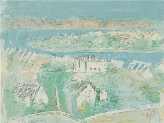 From the Artists Verandah - Northwood by Lloyd Rees, 1985