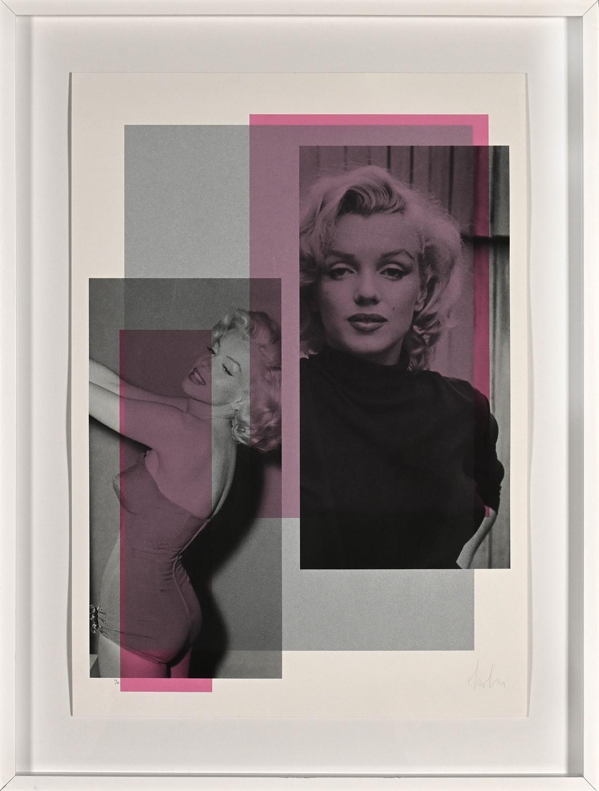 Artwork by Michael Middleton, MONROE II, Made of silkscreen