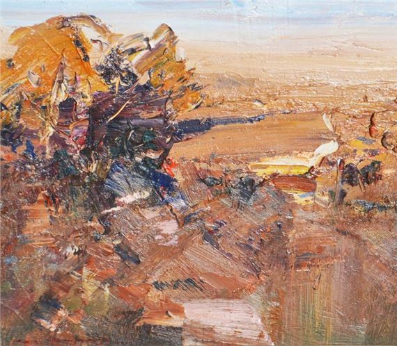 Hillside by Ken Knight, 1956