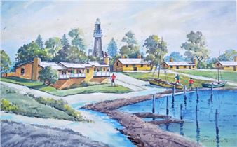 Rottnest Scene - Maurice M. Kennedy