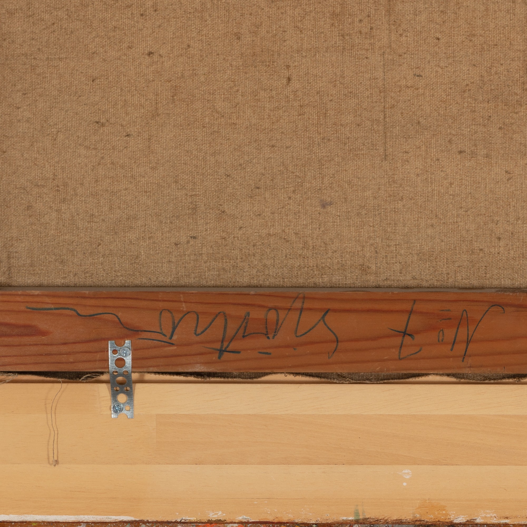 Artwork by Vilho Sjöström, Landscape, Made of oil