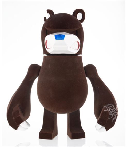 Knucklebear (Brown Flocked) - Touma