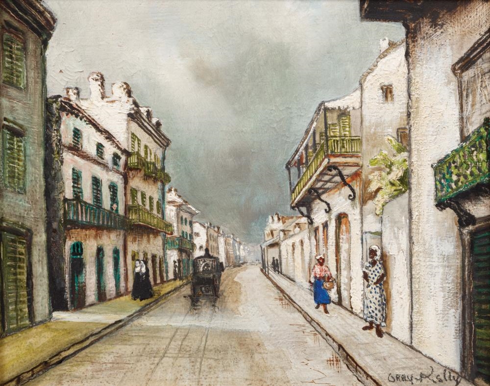 OrryKelly French Quarter Street Scene with Nuns MutualArt