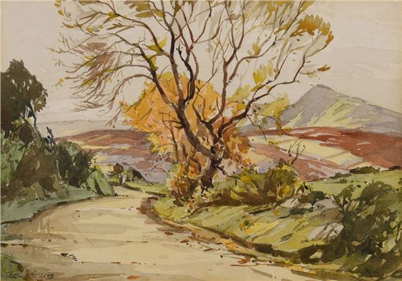 A ROAD IN COUNTY ANTRIM by Theodore James Gracey