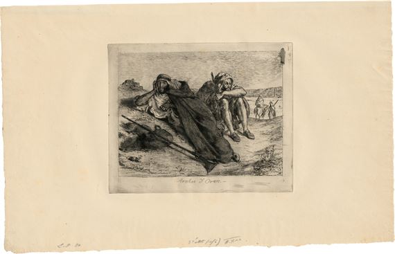 Arabes d'Oran by Eugène Delacroix, 1833