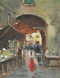 Giuseppe Rispoli | Mercatino | MutualArt
