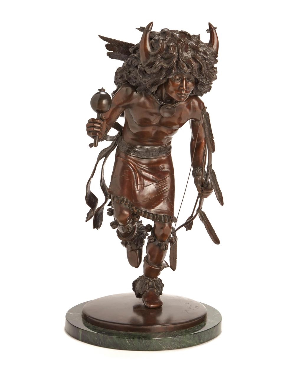 Stanley Quentin Johnson Hopi Buffalo Dancer, (1979) MutualArt