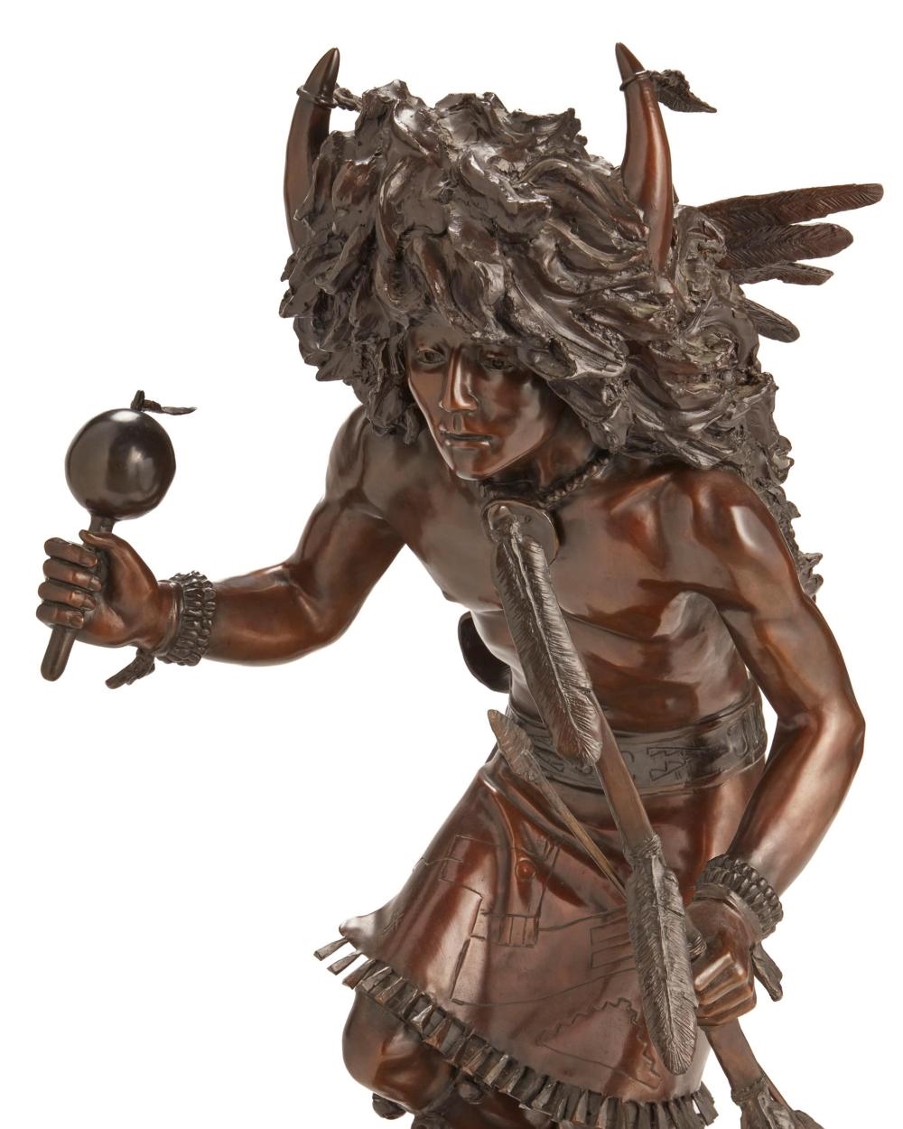 Stanley Quentin Johnson Hopi Buffalo Dancer, (1979) MutualArt