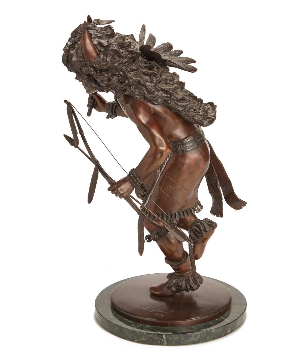 Stanley Quentin Johnson Hopi Buffalo Dancer, (1979) MutualArt