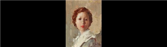 Volto femminile by Manlio Ciani