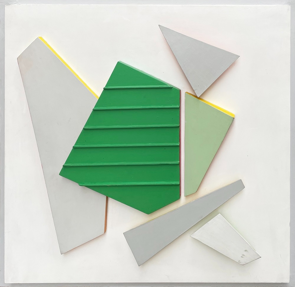 Artwork by Juan Melé, R.884 (2004), Made of Acrylic on polychrome wood