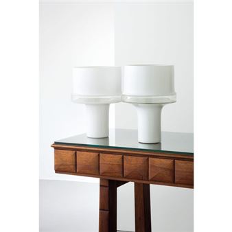 Coppia di lampade da tavolo modello Nebulosa - Mario Ticco