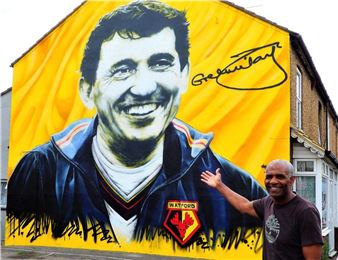 HWC Trading A4 Graham Taylor England Manager Cadeaux imprimés photo