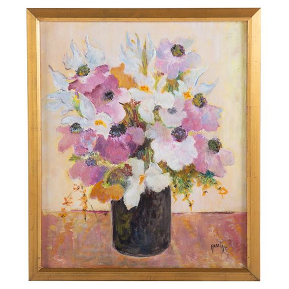 Floral Still Life by Marcel Anselme