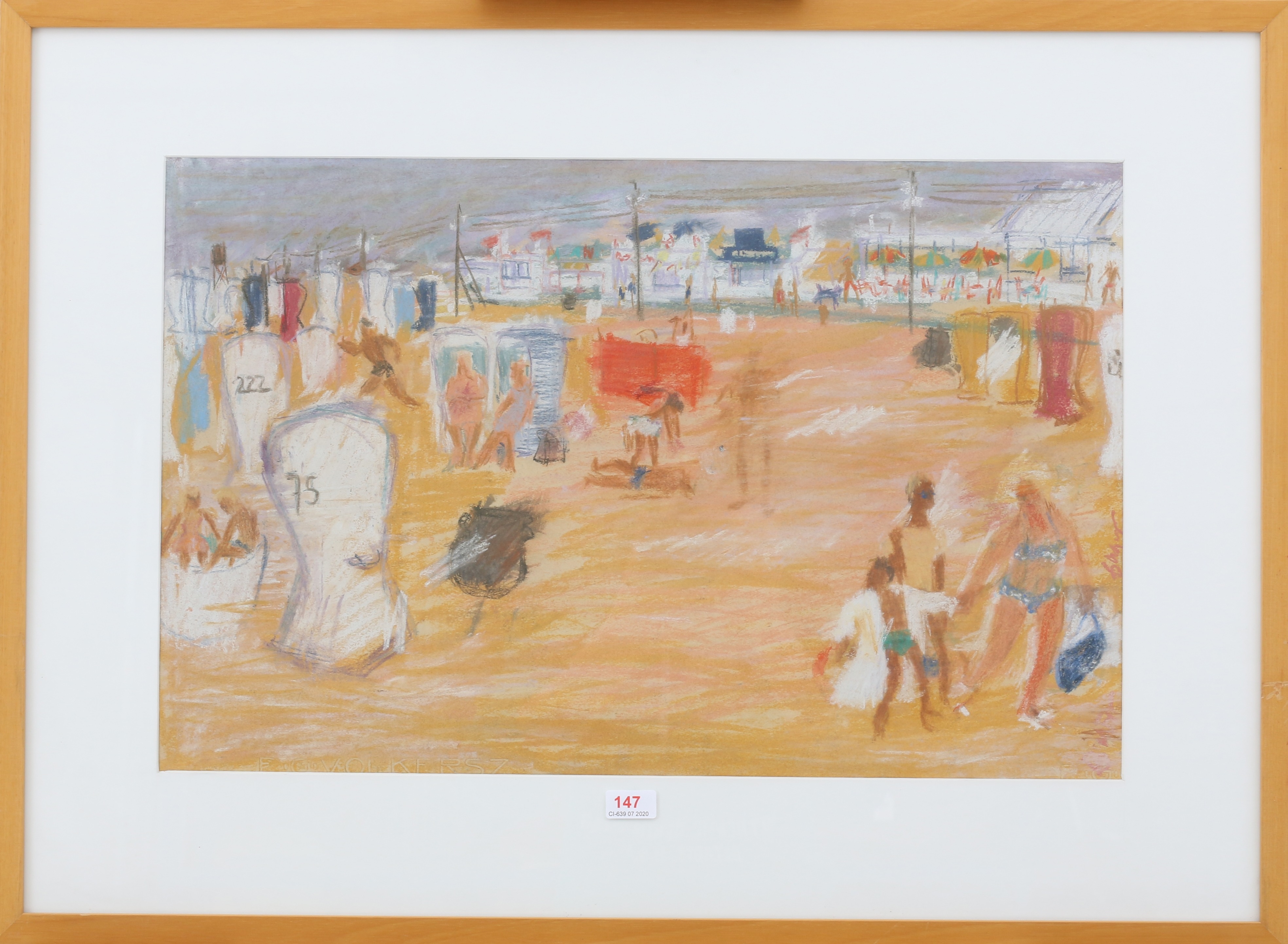 Artwork by Catherina Begijn, Pastel, Made of Pastel