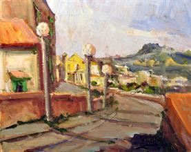 Strada di paese by Vincenzo Filippone