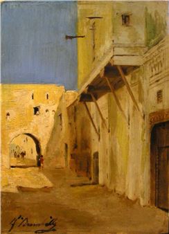Strada in Marocco - Ferdinando Brambilla