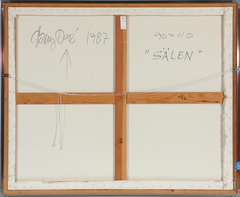 Artwork by Benny Dore, Sälen, Made of Oil on canvas