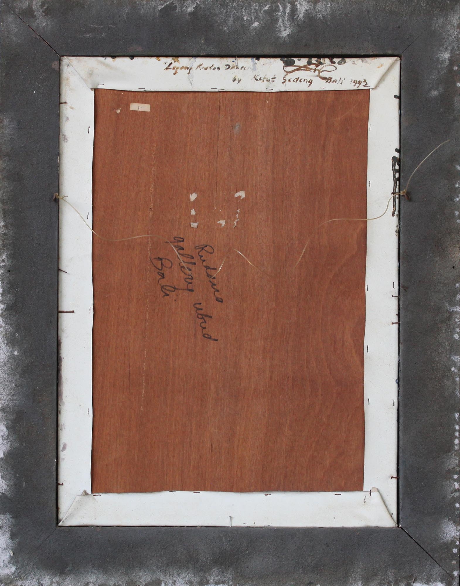 Artwork by Ketut Sedeng, Balinese Girl, Made of Oil on canvas